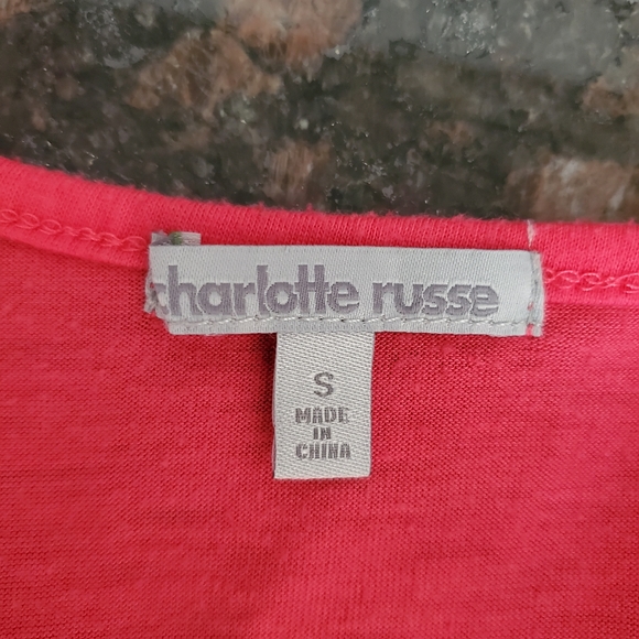 CHARLOTTE RUSSE | Pinkish Sequin Racerback Tank - Picture 7 of 8
